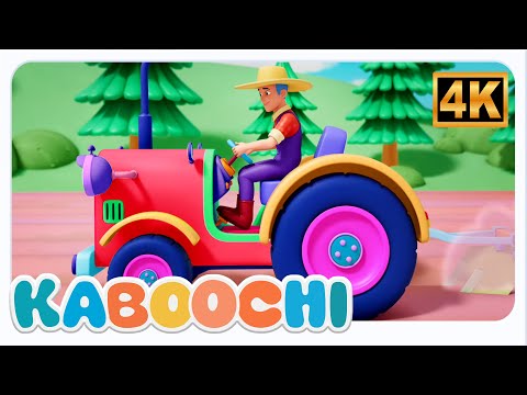 Wheels on the Tractor Fun Vehicle Nursery Rhyme For KIds
