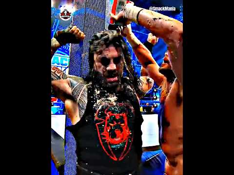 Roman Reigns HUMILIATED with Dog Food by Baron Corbin | WWE SmackDown #wwe #romanreigns #johncena