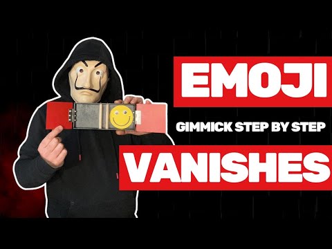 EMOJI VANISHES MAGIC TRICK TUTORIAL  😄🪄 Gimmick Step by Step