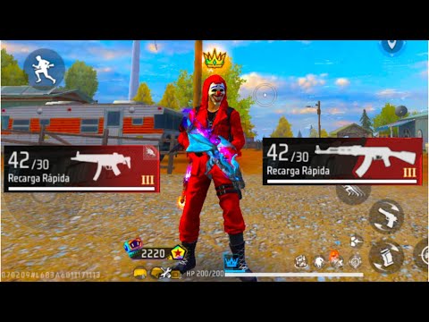 RETO DE JUGAR CON LA AK47 EVOLUTIVA  😱 FREE FIRE