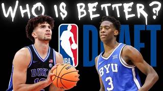 NBA Prospect Debate: Cam Boozer or AJ Dybantsa?