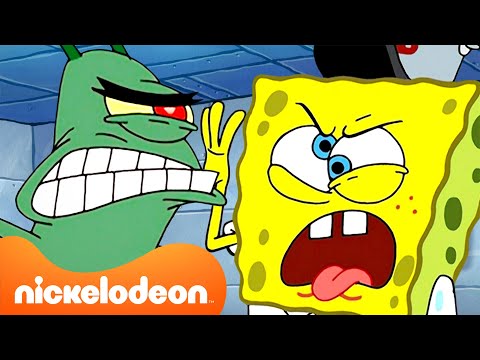 Plankton heeft er genoeg van – 30 minuten lang 😒 | Nickelodeon Nederlands