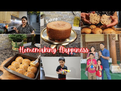 Spiritual Start & Sweet Ending, A Day at Swaminarayan Temple Chicago, Homemade Lunch & Baking Fun 🍰🌸
