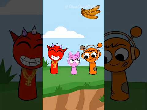 POV Challenge to Help Baby Pinki Stop Crying - Oren vs Raddy | IncrediboxSprunki#incredibox