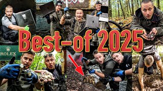 Die BESTEN FUNDE 2025 💰 (Schatzsuche mit Metalldetektor & Magnetfischen)