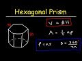 Hexagonal Prism Geometry Problems