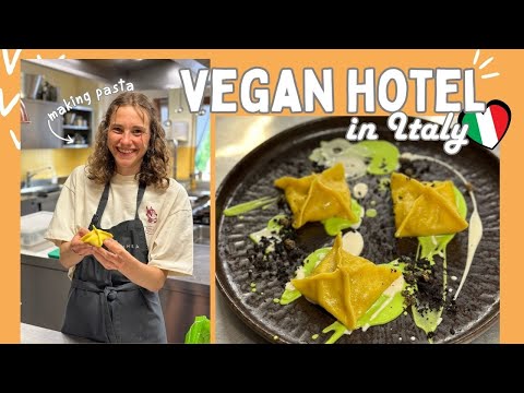 VEGAN hotel in Italy 🤯🌱 + 4MILLION GIVEAWAY 🎁