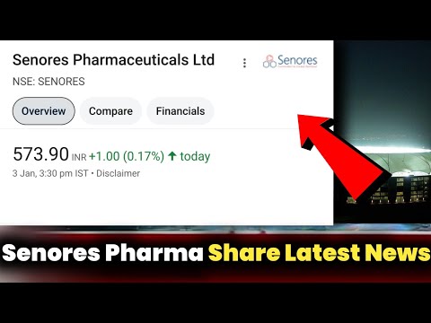 Senores Pharma Share Hold Or Sell | Senores Pharma Share Latest News |