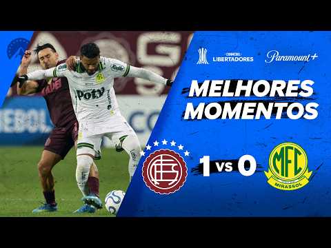 Lanús-ARG 1 x 0 Mirassol-SP