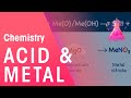 Reactions of Acids with Metal Oxides and Hydroxides
