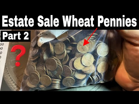 Estate Sale Finds, Part 2 - The Bag of Wheat Pennies
