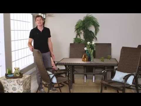 Belham Living Brianza All-Weather Wicker Patio Dining...