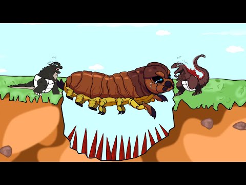 Baby Shin Godzilla x Baby Godzilla: Poor Baby Monster | Godzilla Cartoon