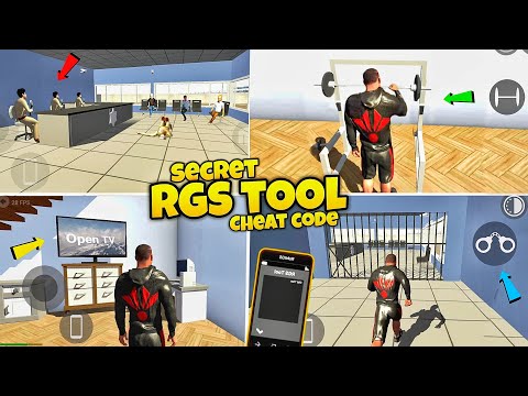 Indian Bikes Driving 3D🥰 New Update Secret RGS Tool Cheat Codes🤔 TV On📺 Gym Use🥊 Best Video #1