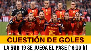 🟥 NO BASTA CON GANAR, HABRÍA QUE GOLEAR. 🟥 LA SUB-19 SE JUEEGA IR A LA FASE FINAL