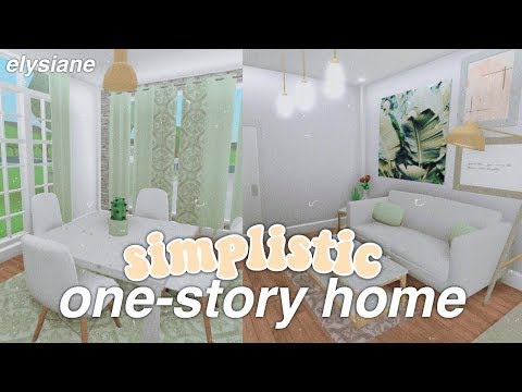 ROBLOX | Bloxburg: Simplistic One-Story Home