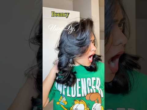Short hair dyson blowout #dysonairwrap #dysonblowout