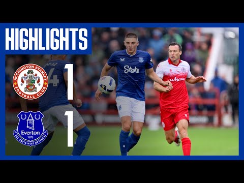 ACCRINGTON STANLEY 1-1 EVERTON | Pre-season highlights