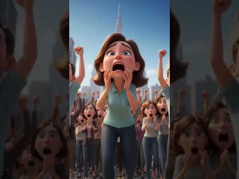 🦍 The Brave Gorilla's Rescue #shorts #aishorts #utsabaistoryworld #foryou