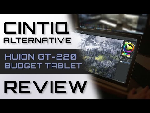 Cintiq Alternative, Huion GT-220 Budget Tablet Review