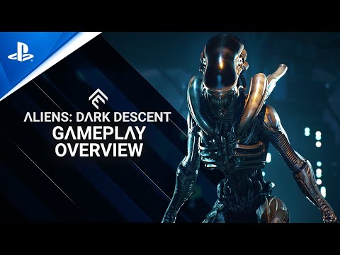 Aliens: Dark Descent - Gameplay Overview Trailer | PS5 & PS4 Games