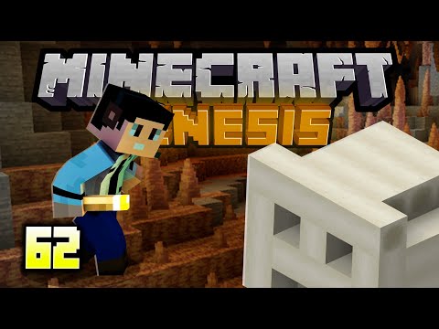Um Fóssil raro nas cavernas! Minecraft Gênesis #62