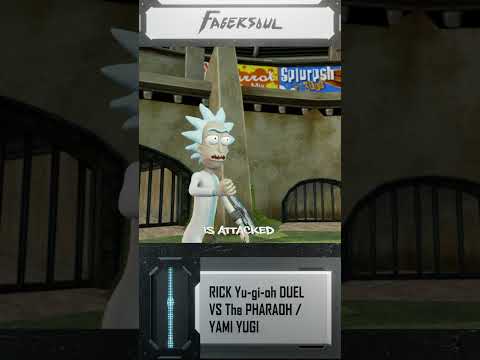 RICK Sanchez DUELS Yami YUGI (PART 3) In Rick & Morty YU-GI-OH  #yugioh #rickandmorty #shorts