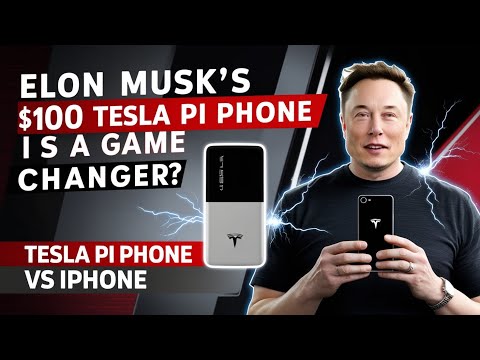 ELON MUSK'S $100 TESLA PI PHONE IS GAME CHANGER? || Tesla Pi Phone vs iPhone