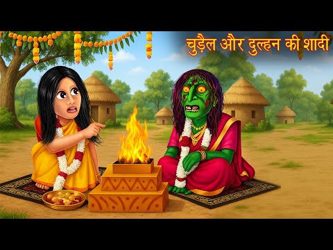 चुड़ैल और दुल्हन की शादी | Witch Weds Bride | Hindi Stories | Horror Stories | Chudail Ki Kahaniya