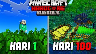 100 Hari Minecraft Hardcore Bedrock