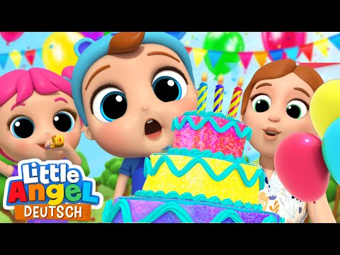 Geburtstagslied 🎂🎉| Heute ist dein Geburtstag! | Little Angel Deutsch - Kinderlieder