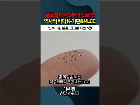 글로벌 대비 3분의 <strong>1</strong> 토막? 역사적 바닥 찍은 <strong>K</strong>-기판·MLCC l 유안타 기판&amp;MLCC ②
