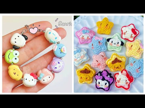 Cute Sanrio Crafts DIY 💜💙How to make Kuromi and Cinnamoroll with a 3D Printing Pen  #cindyasmr