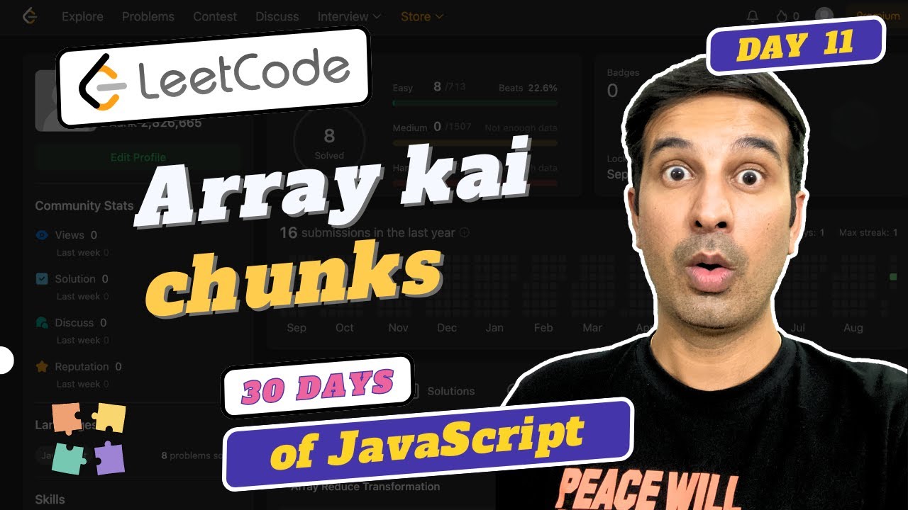 Array ko Todna hai [Day - 11] | Leetcode JavaScript