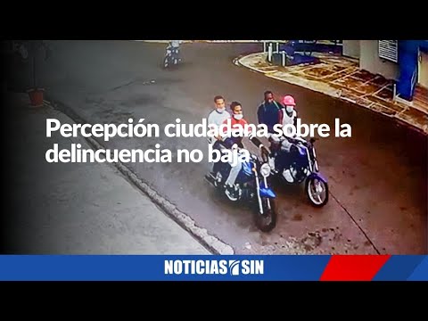 Percepción ciudadana sobre la delincuencia no baja