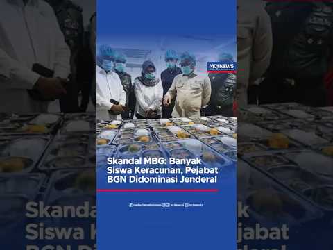 Video thumbnail Skandal MBG Banyak Siswa Keracunan, Pejabat BGN Didominasi Jenderal