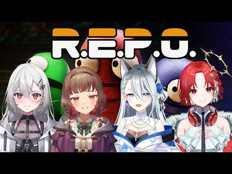 【R.E.P.O. 】騒がしいおなごたちと宝さがし!【VTuber/戌月れん視点】