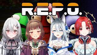 【R.E.P.O. 】騒がしいおなごたちと宝さがし！【VTuber／戌月れん視点】