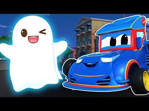 The GARBAGE TRUCK meets a GHOST