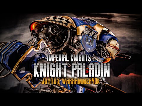 JoyToy JT9299 1/18 Warhammer 40K Imperial Knights House Terryn Knight Paladin