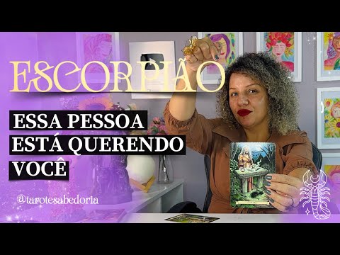 ♏️ ESCORPIÃO 🤎🔥ELE(A) TE STALKEOU, QUER SABER DA SUA VIDA 🔥🤎