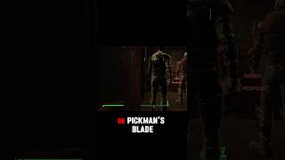 Pickmans Blade 🤝 Weapons in Fallout #fallout #falloutlore #gaming