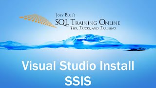 Visual Studio SQL Server Integration Services Install (SSIS) | Installation Series Ep4