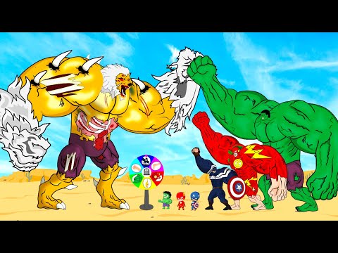 Rescue Team BaBy Hulk, The Flash, Captain America : Returning from the Dead SECRET - FUNNY [2024]