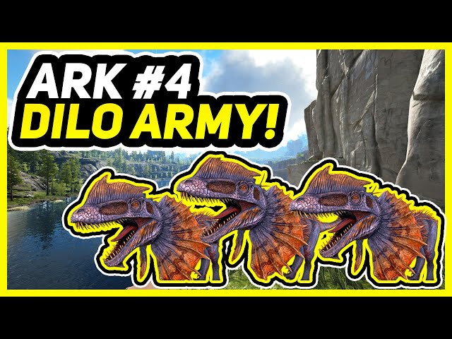 Let's Play ARK Survival Evolved Valguero! Episode 4