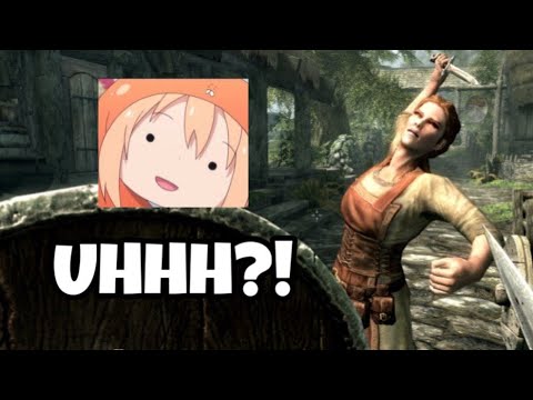 Skyrim Funny Moments ft. Girlfriend