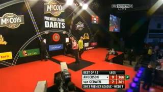 Gary Anderson - Michael van Gerwen Premier League Darts week 7