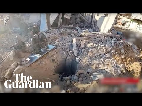 Israeli army releases video of what it says is Hamas tunnel at al-Shifa hospital