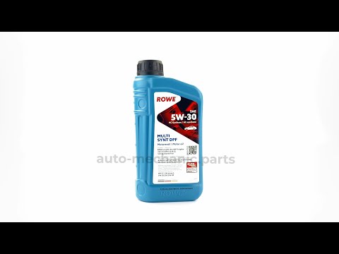 Моторна олива ROWE HIGHTEC MULTI SYNT DPF 5W-30, 1 літр - Auto-Mechanic