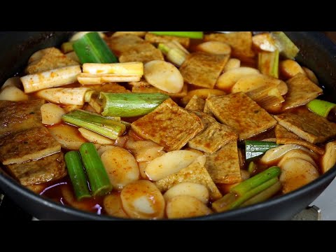 새해 남은 떡국떡으로 떡볶이 만들어보세요. 이렇게 만들면 정말 맛있어요~!